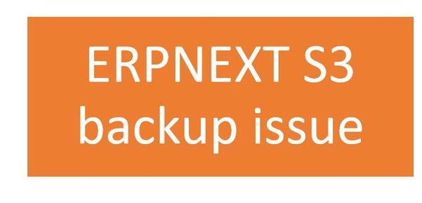 Resolving S3 Backup Issue in ERPNext Version 15 - Cover Image